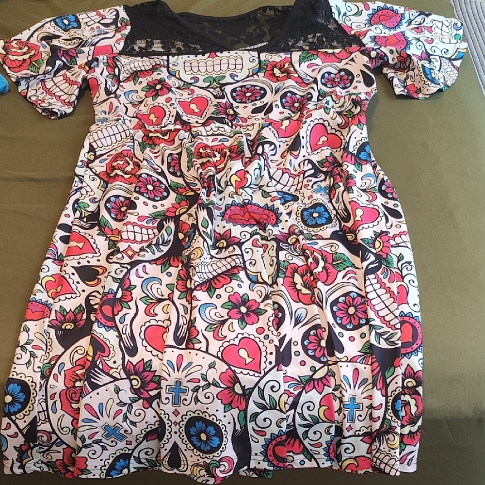 Woman's Skull Dress